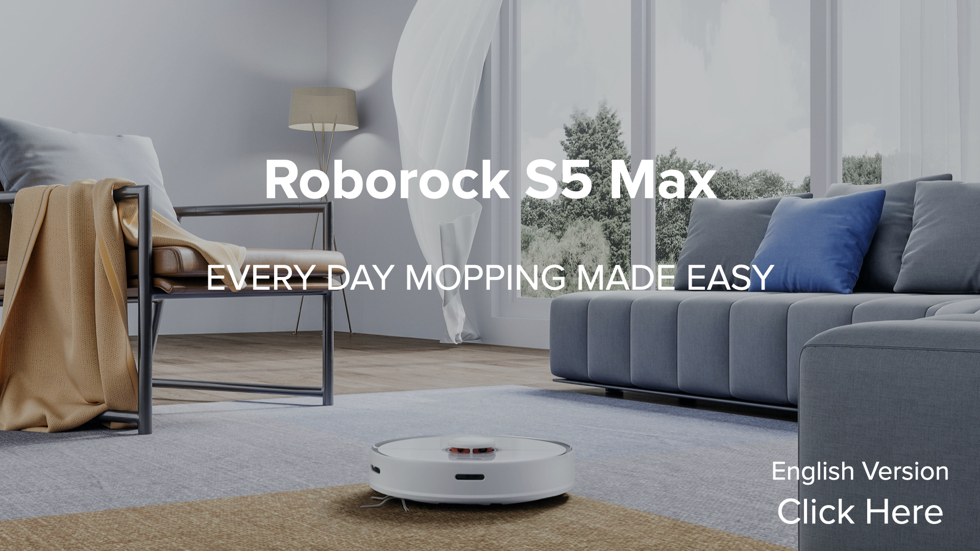 หุ่นยนต์ดูดฝุ่น ถูพื้น โรโบร็อค Roborock S5 Max